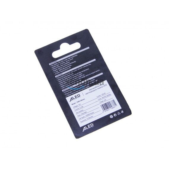 ALed Canbus Festoon white C5W габарит LED 39 мм комплект 2шт , изображение 2