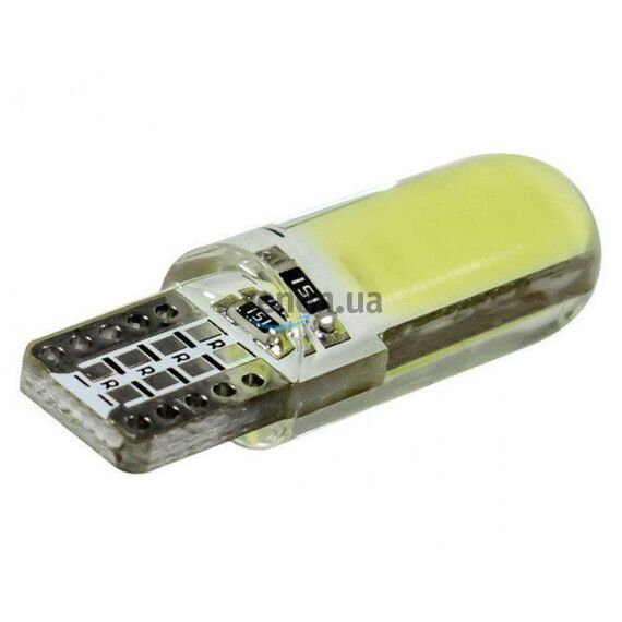 IDIAL 485 T10 COB 24 leds SILICON 6000K комплект 2 шт , изображение 2