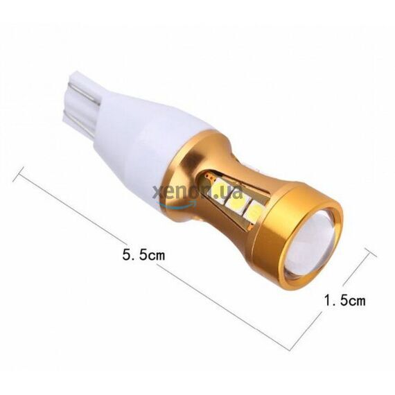 IDIAL Canbus 488 T10 15LED 3030 SMD 6000K комплект 2 шт, зображення 3