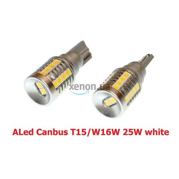 ALed Canbus T15 W16W 25W white лампа заднего хода комплект 2 шт , изображение 3
