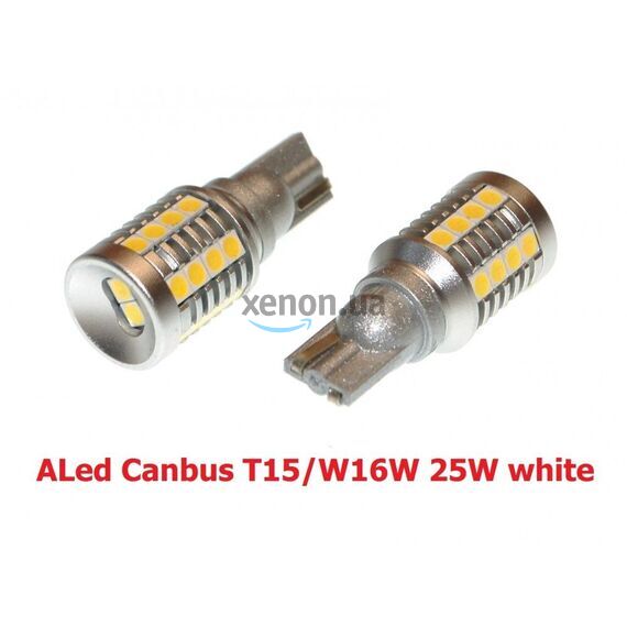 ALed Canbus T15 W16W 25W white лампа заднего хода комплект 2 шт , изображение 2