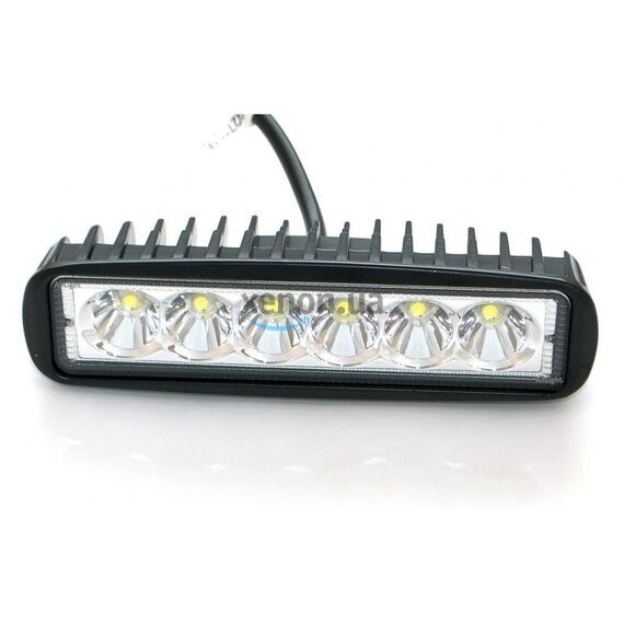 Светодиодная фара AllLight 07T-18W 6 chip EPISTAR 9-30V , изображение 2
