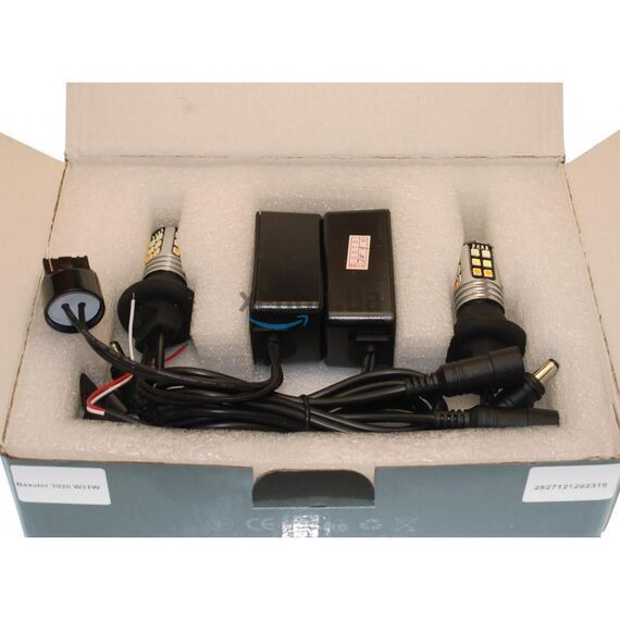 Лампа DRL+поворот Baxster SMD Light 3020 W21W (30 Smd) , изображение 3