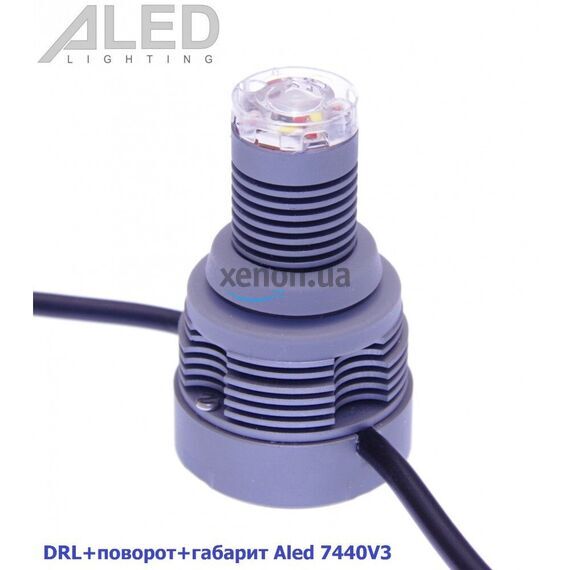 Лампа DRL+поворот+габарит Aled 7440 (W21W) 7440V3 , изображение 4