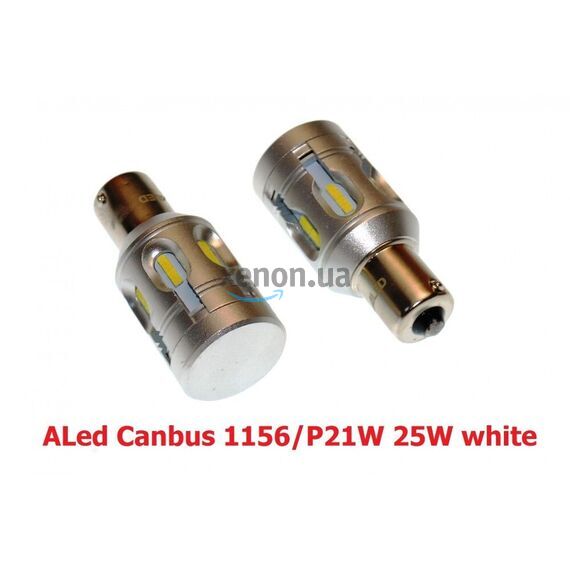 ALed Canbus P21W/1156 14W white лампа заднего хода комплект 2 шт , изображение 2