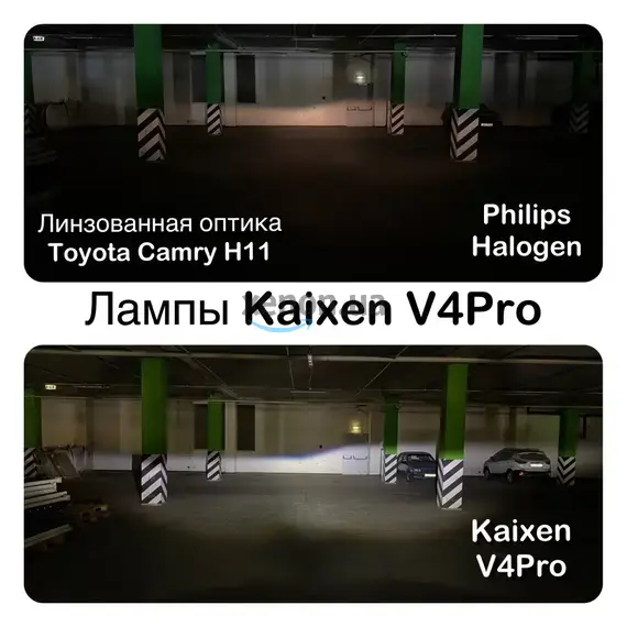 KAIXEN V4PRO H10 CANBUS READY 50W 6000K комплект 2 шт, зображення 2