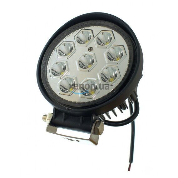 Светодиодная фара AllLight 32T-27W 9 chip EPISTAR 9-30V , изображение 2