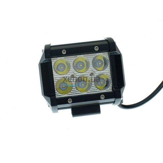 Светодиодная фара AllLight C-18W 6chip CREE 9-30V нижний крепеж , изображение 2