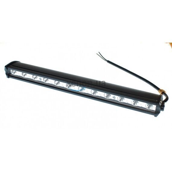 Светодиодная фара AllLight E-36W однорядная 12chip OSRAM 3535 9-30V , изображение 2