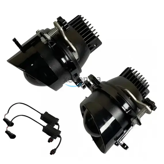 KAIXEN светодиодные ПТФ линзы BI-LED CREEдля TOYOTA (BLACK) 5500K 26.5W , изображение 2
