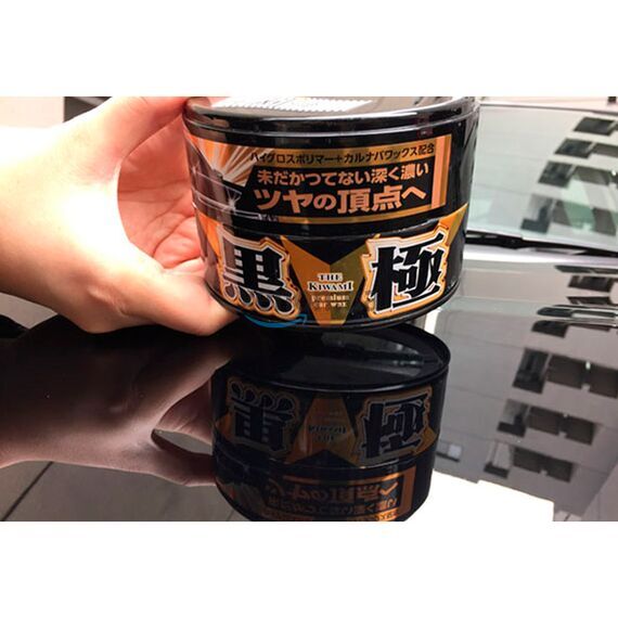 SOFT99 Kiwami Extreme Gloss Wax White воск Кивами для белых автомобилей 200 г , изображение 5