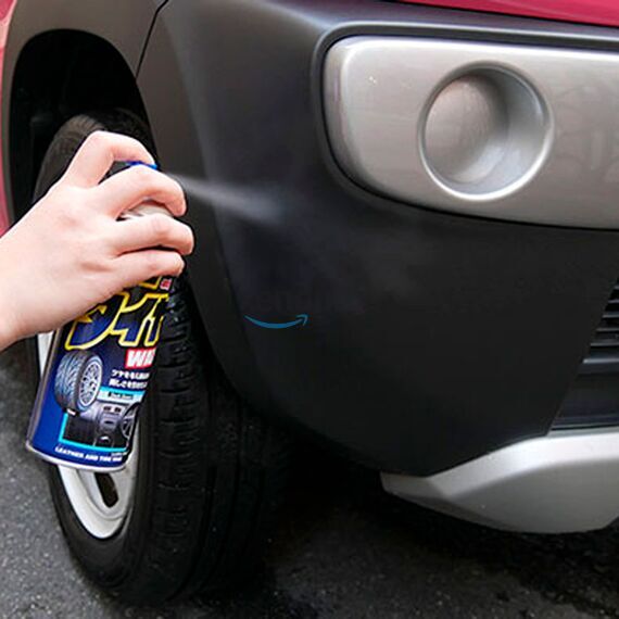 SOFT99 Leather and Tire Wax покрытие для пластика, резины и кожи 420 мл , изображение 4