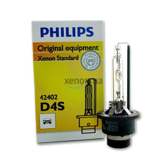 Philips Xenon Standard D4S 35W 4300K картон комплект 1 шт 
