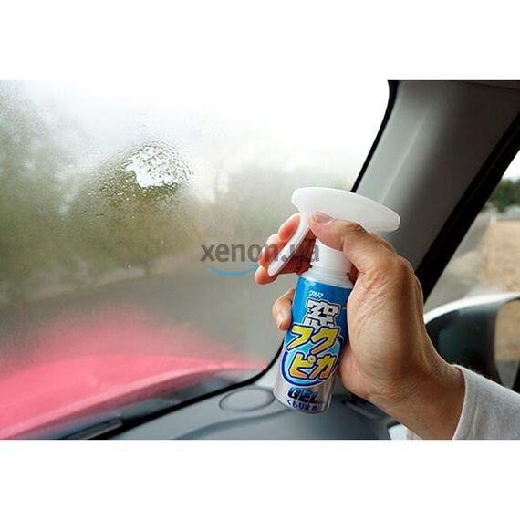 SOFT99 Fukupika Glass Anti-Fog Gel спрей против запотевания стёкол 80 мл , изображение 3