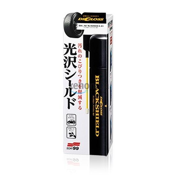 SOFT99 Digloss Black Shield глянцевое покрытие для шин 420 мл , изображение 2