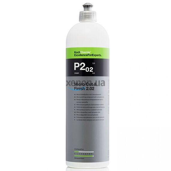 Koch Chemie Micro Cut & Finish P2.02 мікрошліфувальна паста для машинного полірування ЛКП 1 л