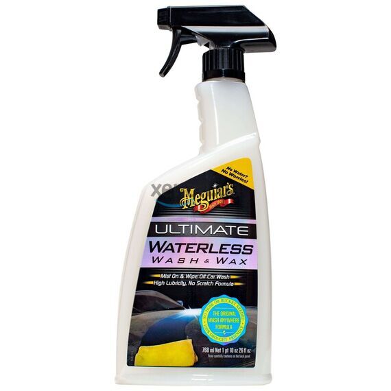 Meguiars Ultimate Waterless Wash Wax сухая мойка с воском 768 мл , изображение 2