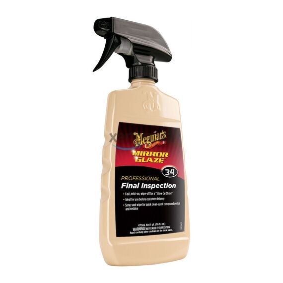 Meguiars Professional Final Inspection смазка для глины и инспекционный очиститель для удаления паст 473 мл, Объем: 473 мл 