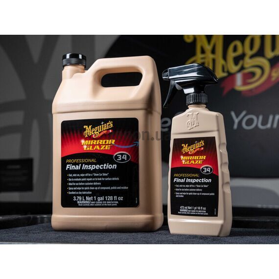 Meguiars Professional Final Inspection смазка для глины и инспекционный очиститель для удаления паст 3,78 л, Объем: 3,78 л , изображение 4