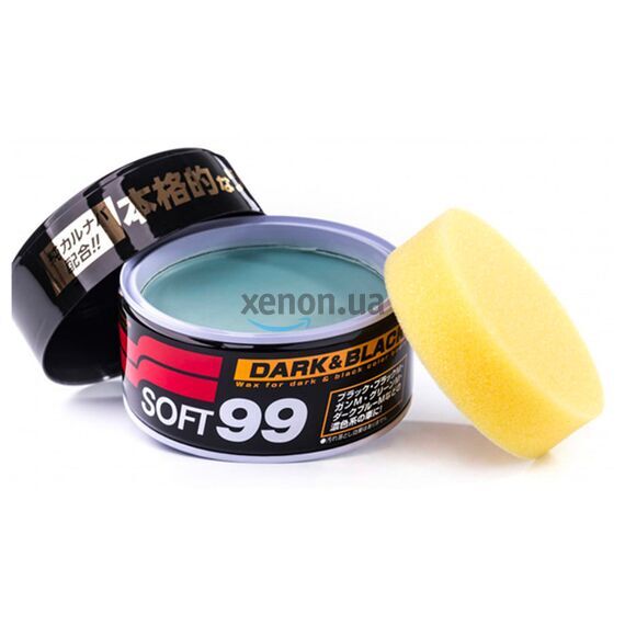 SOFT99 Dark & Black Wax базовый воск для темных автомобилей 300 г , изображение 2