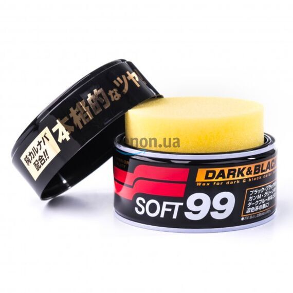 SOFT99 Dark & Black Wax базовый воск для темных автомобилей 300 г , изображение 3