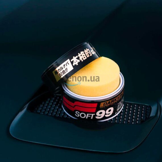 SOFT99 Dark & Black Wax базовый воск для темных автомобилей 300 г , изображение 11