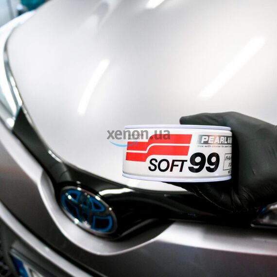 SOFT99 Pearl & Metallic Soft Wax очищающий воск для светлых автомобилей 320 г , изображение 5