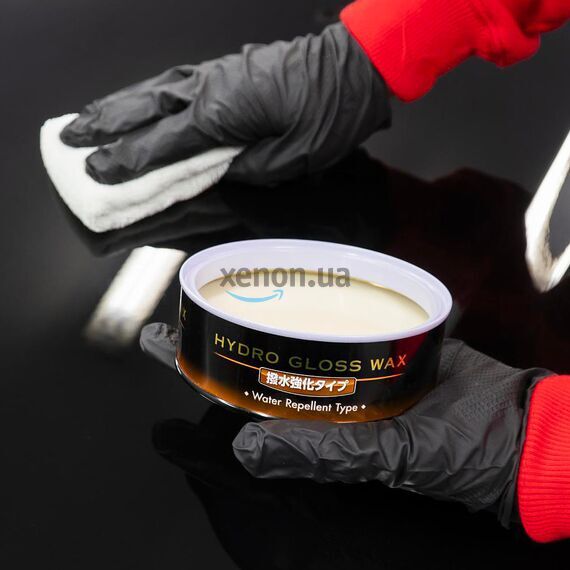 SOFT99 Hydro Gloss Wax Water Repellent Type водоотталкивающий воск 150 г , изображение 6
