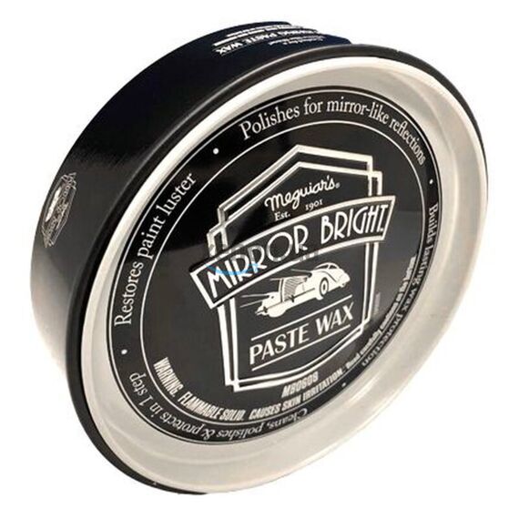 Meguiars Mirror Bright Polishing Paste Wax полирующий твердый воск 227 г , изображение 2