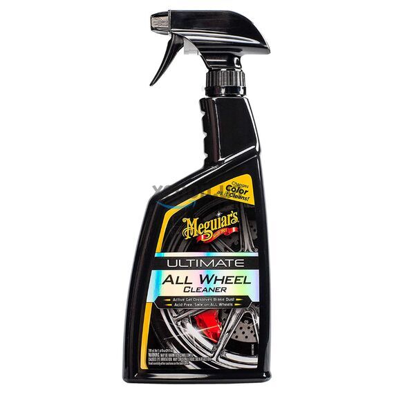 Meguiars Ultimate All Wheel Cleaner очиститель дисков с реагентом 709 мл , изображение 2