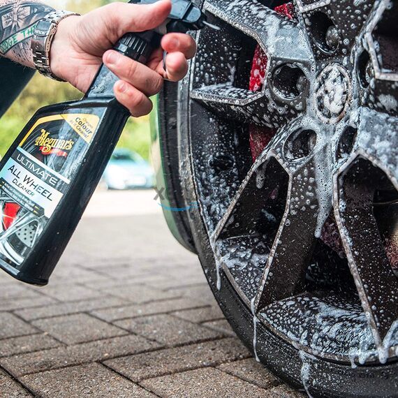 Meguiars Ultimate All Wheel Cleaner очиститель дисков с реагентом 709 мл , изображение 5