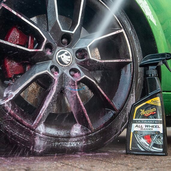 Meguiars Ultimate All Wheel Cleaner очиститель дисков с реагентом 709 мл , изображение 8