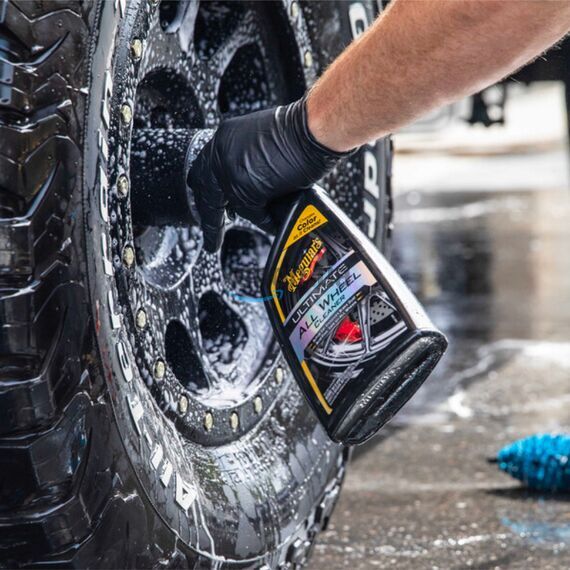 Meguiars Ultimate All Wheel Cleaner очиститель дисков с реагентом 709 мл , изображение 10