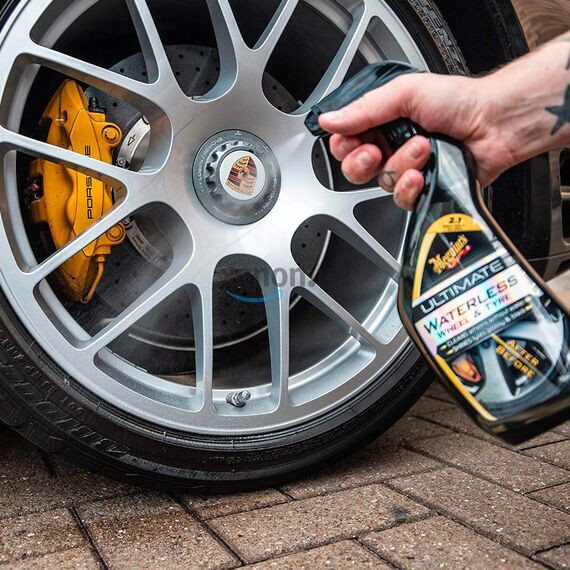 Meguiars Ultimate Waterless Wheel Tire сухая мойка для дисков и шин 709 мл , изображение 5