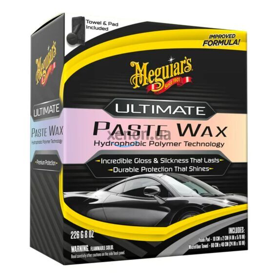 Meguiars Ultimate Paste Wax синтетический твердый воск 226 г , изображение 2