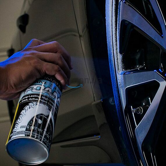 Meguiars Ultimate Insane Shine Foam пенный очиститель шин с блеском 538 г , изображение 5