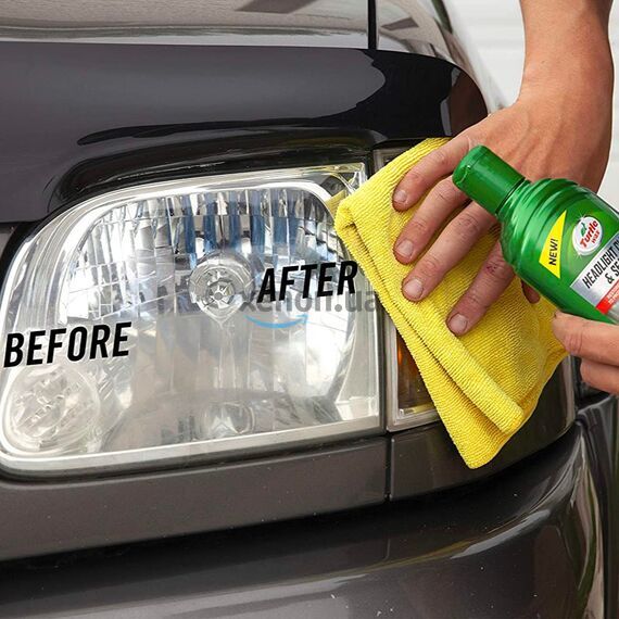 Turtle Wax Headlight Cleaner and Sealant полироль для фар с защитным силантом 300 мл , изображение 5