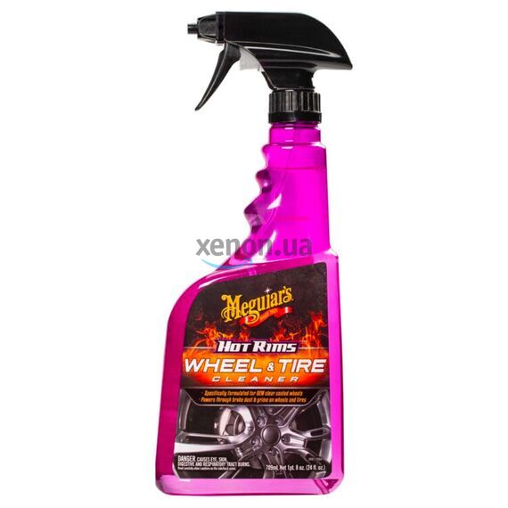 Meguiars Hot Rims Wheel Tire Cleaner очиститель для дисков и шин 709 мл , изображение 2