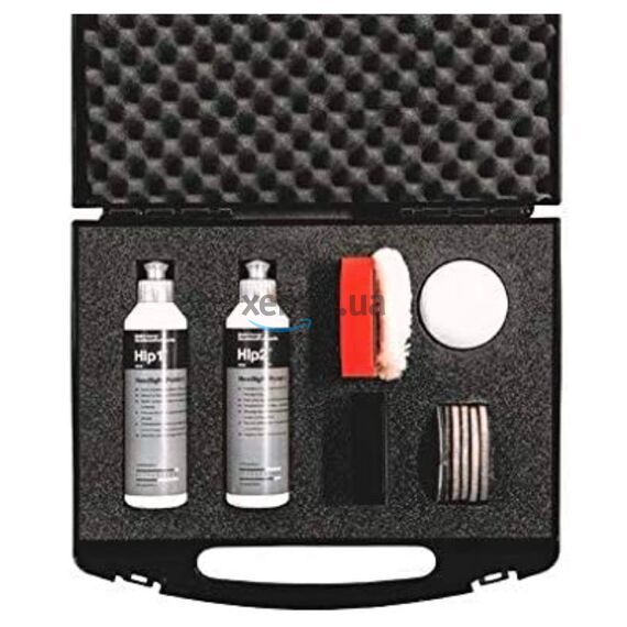 Koch Chemie Headlight Polish Set набор для реставрации фар 2 х 250 мл , изображение 3