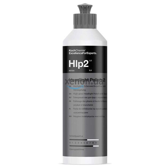Koch Chemie Headlight Polish Set набор для реставрации фар 2 х 250 мл , изображение 7