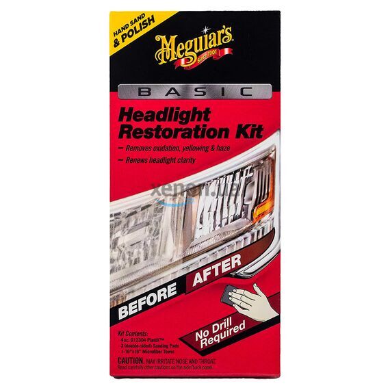 Meguiars Basic Headlight Restoration Kit базовый набор для восстановления фар , изображение 2