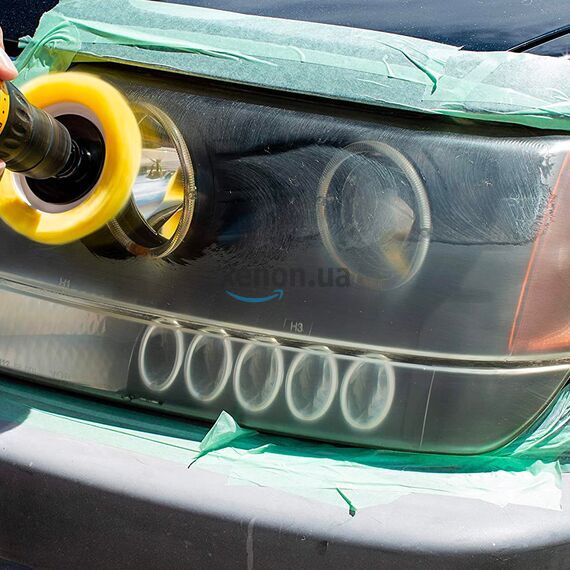 Meguiars Heavy Duty Headlight Restoration Kit Набор для абразивного восстановления и защиты фар , изображение 10