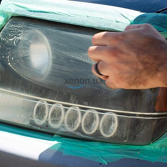 Meguiars Heavy Duty Headlight Restoration Kit Набор для абразивного восстановления и защиты фар , изображение 9