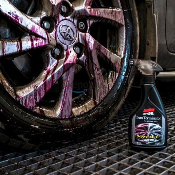 SOFT99 Iron Terminator очиститель колесных дисков 500 мл , изображение 3