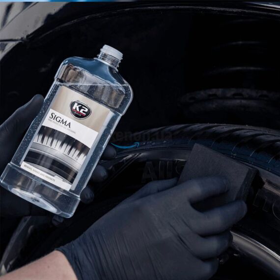 K2 Sigma гель для чернения покрышек 500 мл , изображение 4