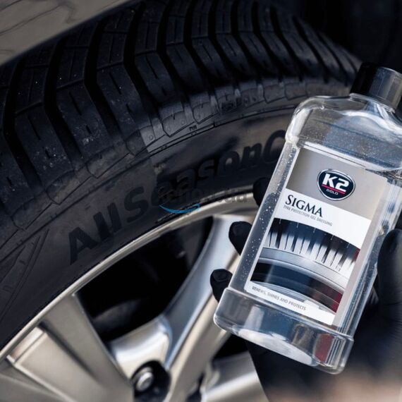 K2 Sigma гель для чернения покрышек 500 мл , изображение 5