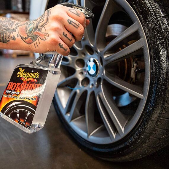 Meguiars Hot Shine Tire Spray спрей для ухода за шинами 709 мл , изображение 4