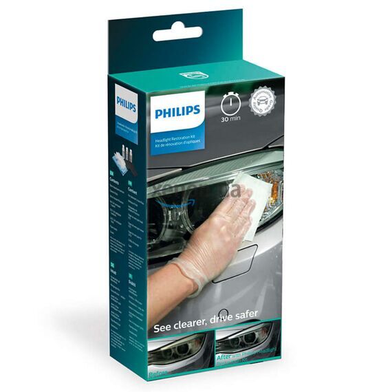PHILIPS Headlight Restauration Kit набор для реставрации фар , изображение 6