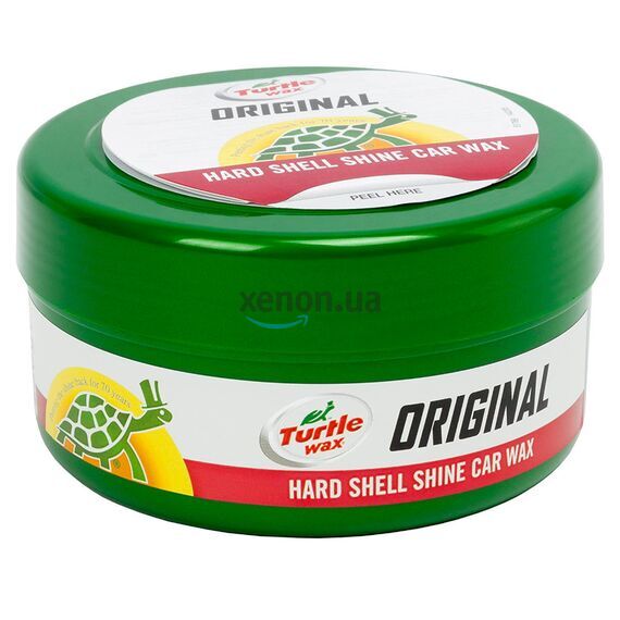 Turtle Wax Original Hard Shell Shine Car Wax синтетический крем-воск для защиты кузова 250 мл , изображение 2