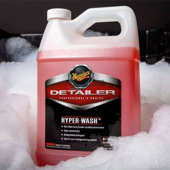 Meguiars Hyper-Wash концентрат шампунь гипер-мойка 3,78 л, Объем: 3,78 л, Запах: Без запаха , изображение 4